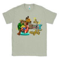 Matcha oh holy night with sunflower and cross Classic Tee - AdoDesignShop