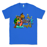 True Royal oh holy night with sunflower and cross Classic Tee - AdoDesignShop