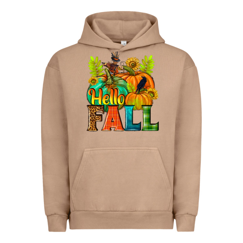 Hello Fall Urban Hoodie by NancyCooperArtShop | Teevron