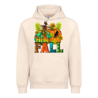 Sandshell Hello Fall Urban Hoodie - NancyCooperArtShop