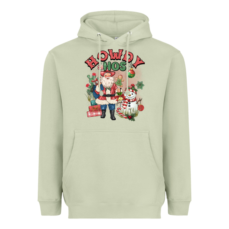 Howdy Hos Heavyweight Hoodie by MaliasSmallBusiness | Teevron