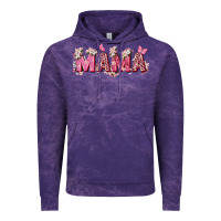 Cloud Purple pink flowers mama Vintage Hoodie - Zillion Design Studio