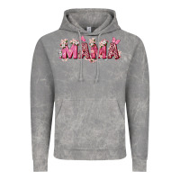 Cloud Rock pink flowers mama Vintage Hoodie - Zillion Design Studio