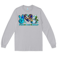 Moon Dust peace love winter ado Long Sleeve Tee - AdoDesignShop