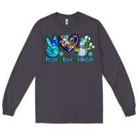 Smoke peace love winter ado Long Sleeve Tee - AdoDesignShop
