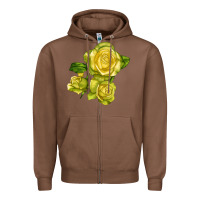 Chestnut st. patrick rose Zipper Hoodie - LillyAllenDesigns