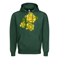 Sports Green st. patrick rose Zipper Hoodie - LillyAllenDesigns