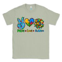 Matcha peace love autism Classic Tee - AdoDesignShop