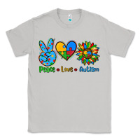 Moon Dust peace love autism Classic Tee - AdoDesignShop