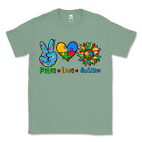 Sage peace love autism Classic Tee - AdoDesignShop