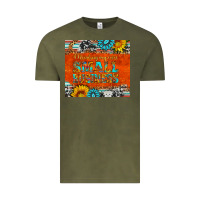 Vintage Olive minding my own small business Vintage Tee - HRA Design Shop