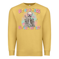 Antique Gold bit of a mess but doing my best Premium Sweatshirt - MaliasSmallBusiness
