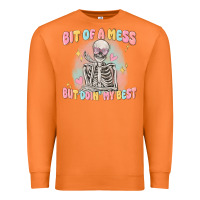 Carrot bit of a mess but doing my best Premium Sweatshirt - MaliasSmallBusiness