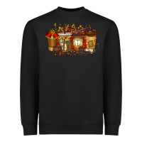 Black lawyer coffee drink Heavyweight Sweatshirt - RacoonDesign