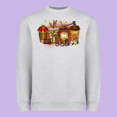 Lawyer Coffee Drink Heavyweight Sweatshirt Designed By Racoondesign