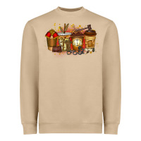 Mushroom lawyer coffee drink Heavyweight Sweatshirt - RacoonDesign