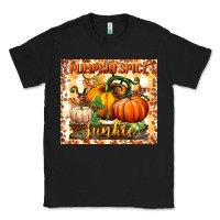 Black pumpkin spice junkie tumbler Classic Tee - BundleAndBundleShop