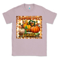 Lilac pumpkin spice junkie tumbler Classic Tee - BundleAndBundleShop