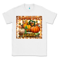 White pumpkin spice junkie tumbler Classic Tee - BundleAndBundleShop