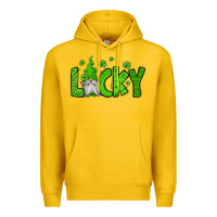 Lemon lucky gnome st patricks day Premium Hoodie - Jasminsmagicworld