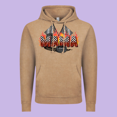 Race Mama Vintage Hoodie Designed By Zillion Design Studio