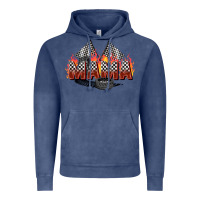 Vintage Denim race mama Vintage Hoodie - Zillion Design Studio