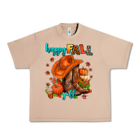 Burro happy fall y'all  cowgirl Urban Heavy Tee - AdoDesignShop