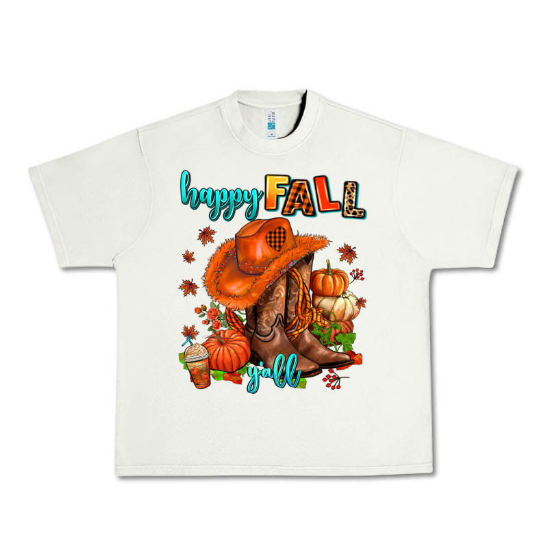 Happy Fall Y'all  Cowgirl Urban Heavy Tee by AdoDesignShop | Teevron