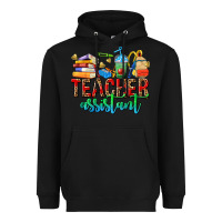 Black teacher assistant Heavyweight Hoodie - NancyCooperArtShop