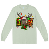 Matcha joy with reindeer ado Long Sleeve Tee - AdoDesignShop