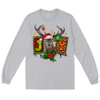 Moon Dust joy with reindeer ado Long Sleeve Tee - AdoDesignShop