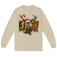 Mushroom joy with reindeer ado Long Sleeve Tee - AdoDesignShop