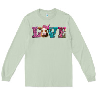 Matcha love with guernsey cow Long Sleeve Tee - AdoDesignShop