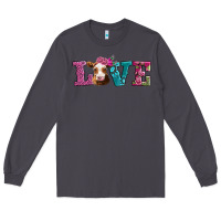 Smoke love with guernsey cow Long Sleeve Tee - AdoDesignShop