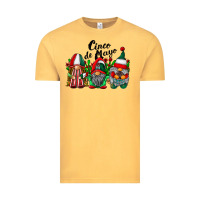 Vintage Mustard cinco de mayo mexican flag gnomes Vintage Tee - RacoonDesign