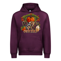 Mauve Wine Stressed blessed pumpkin spice obsessed Fall Urban Hoodie - NancyCooperArtShop