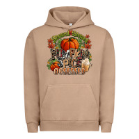 Pigment Burro Stressed blessed pumpkin spice obsessed Fall Urban Hoodie - NancyCooperArtShop
