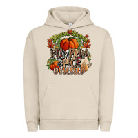 Pigment French Oak Stressed blessed pumpkin spice obsessed Fall Urban Hoodie - NancyCooperArtShop