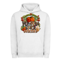 Pigment Lunar Rock Stressed blessed pumpkin spice obsessed Fall Urban Hoodie - NancyCooperArtShop