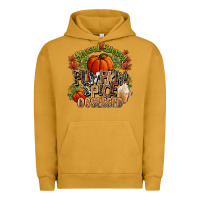 Pigment Peanut Butter Stressed blessed pumpkin spice obsessed Fall Urban Hoodie - NancyCooperArtShop