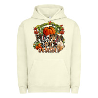 Pigment Pistachio Stressed blessed pumpkin spice obsessed Fall Urban Hoodie - NancyCooperArtShop