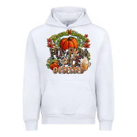 White Stressed blessed pumpkin spice obsessed Fall Urban Hoodie - NancyCooperArtShop