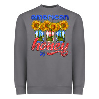 American Honey Sunflower Mason Jar Heavyweight Sweatshirt | Teevron
