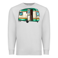 Dove Grey caravan Premium Sweatshirt - MaliasSmallBusiness
