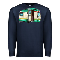 Navy caravan Premium Sweatshirt - MaliasSmallBusiness