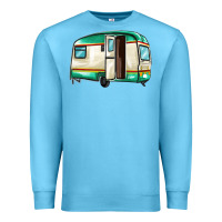 Ocean Blue caravan Premium Sweatshirt - MaliasSmallBusiness