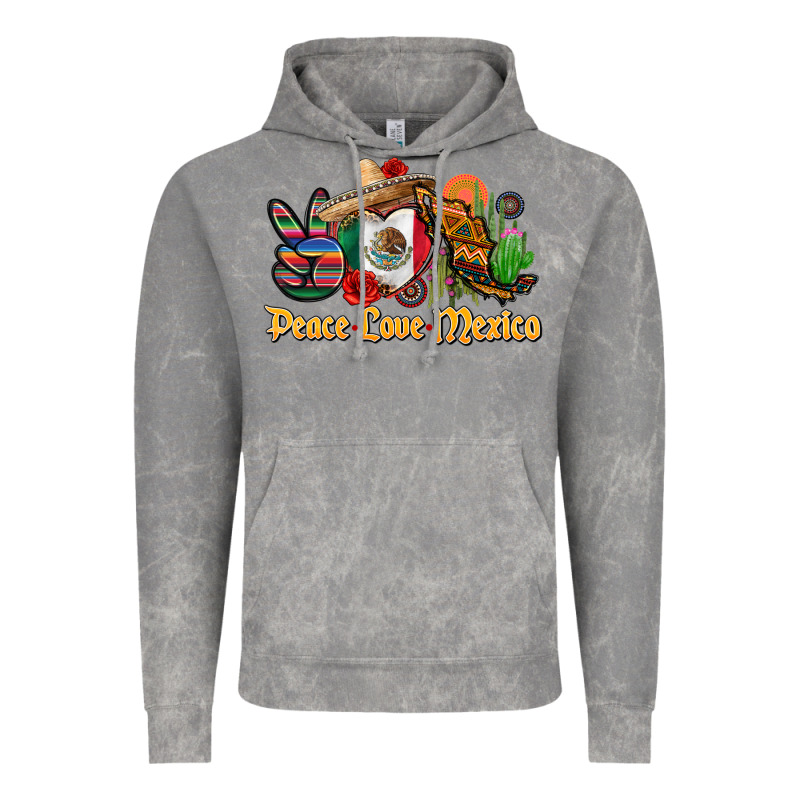 Peace Love Mexico Vintage Hoodie by CTS Tumbler Store | Teevron