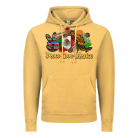 Vintage Mustard peace love mexico Vintage Hoodie - CTS Tumbler Store