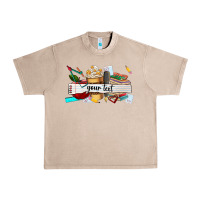French Oak costomized teachers name Urban Heavy Tee - AdoDesignShop