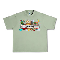 Oil Green costomized teachers name Urban Heavy Tee - AdoDesignShop